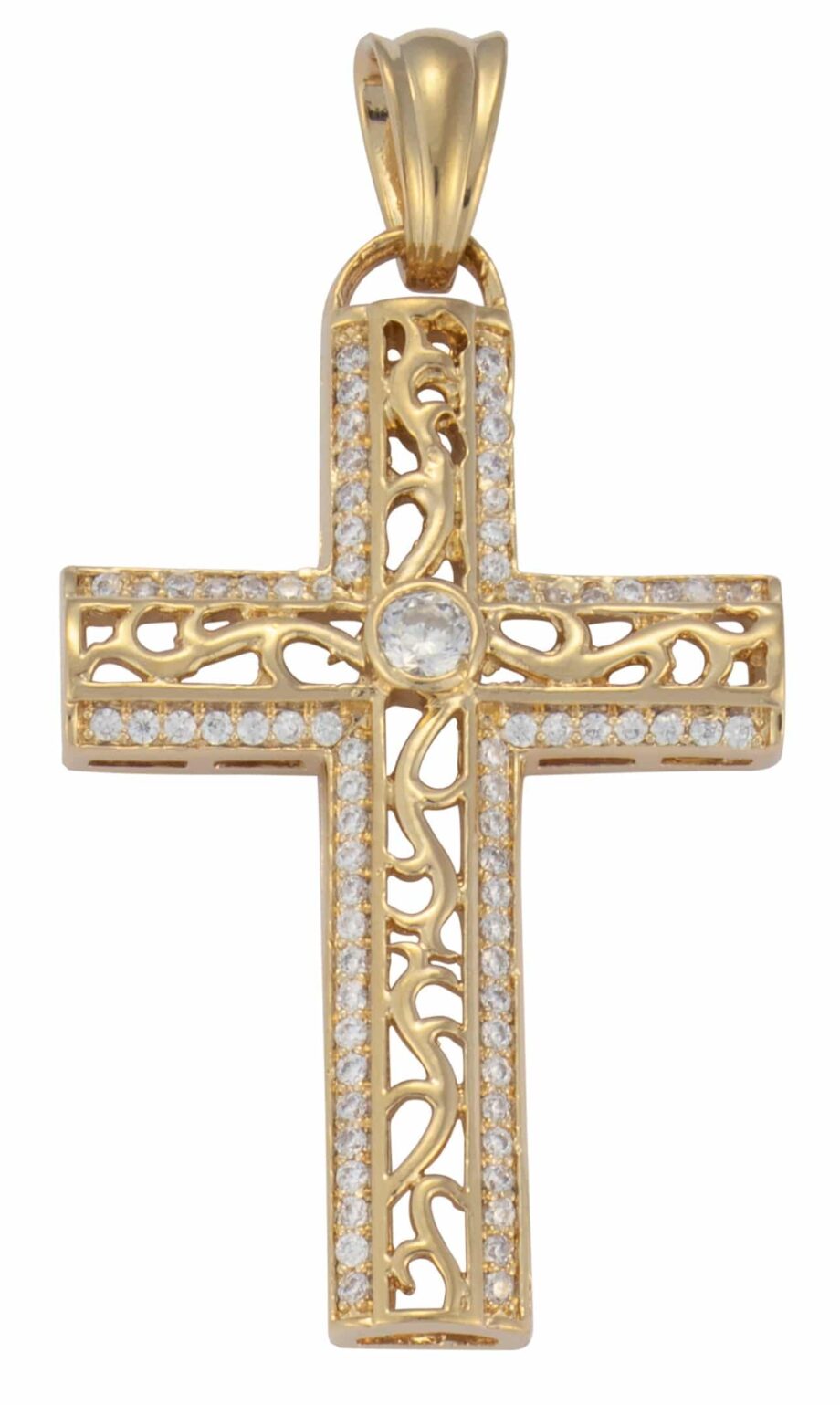 CZP-183 | CZ Cross Pendant