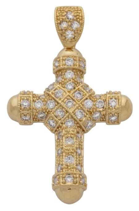 CZ Cross Pendant