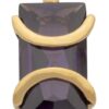 CZ Purple Square Stone Pendant