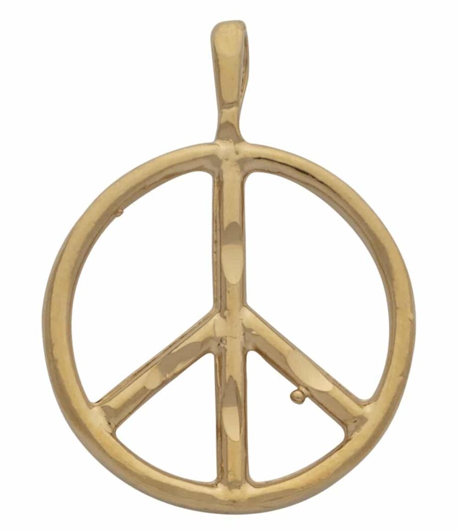 G-158 | Peace Sign Charm Large