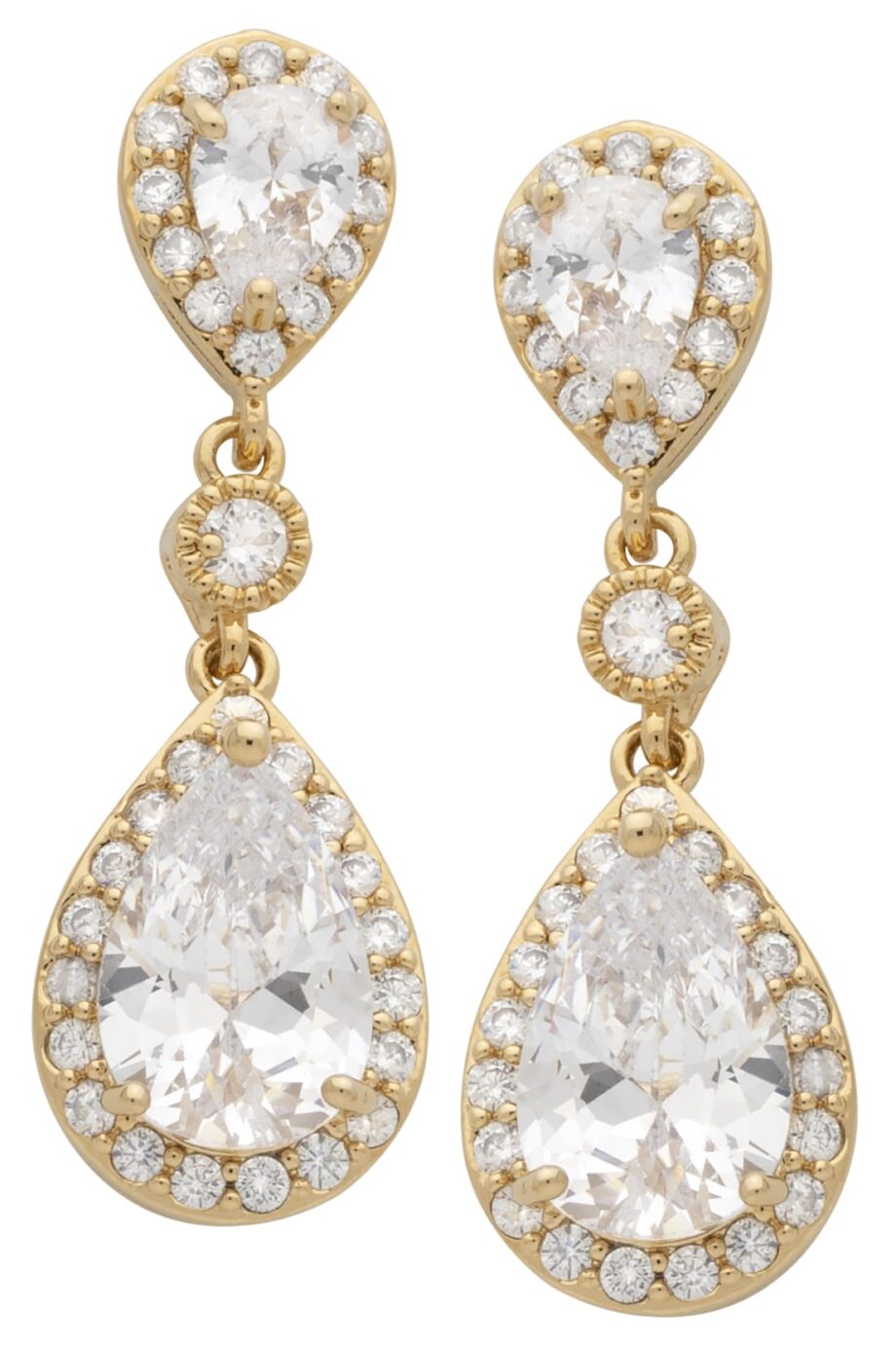 CZE-222 | CZ Dangling Earrings