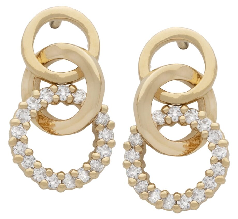 CZE-087 | CZ Circles Earrings