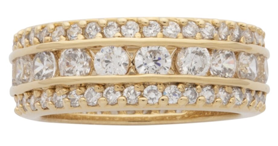 LR-110 | Ladies Ring CZ Band