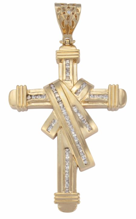 CZP-180 | CZ Cross Pendant