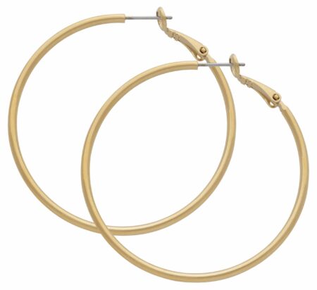 HE-002 | Hoop Earrings Large Rounded
