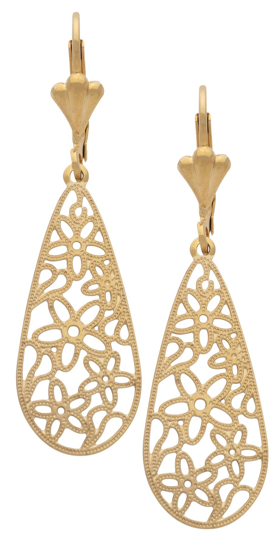 LE-051 | Ladies Earrings Filigree Flowers