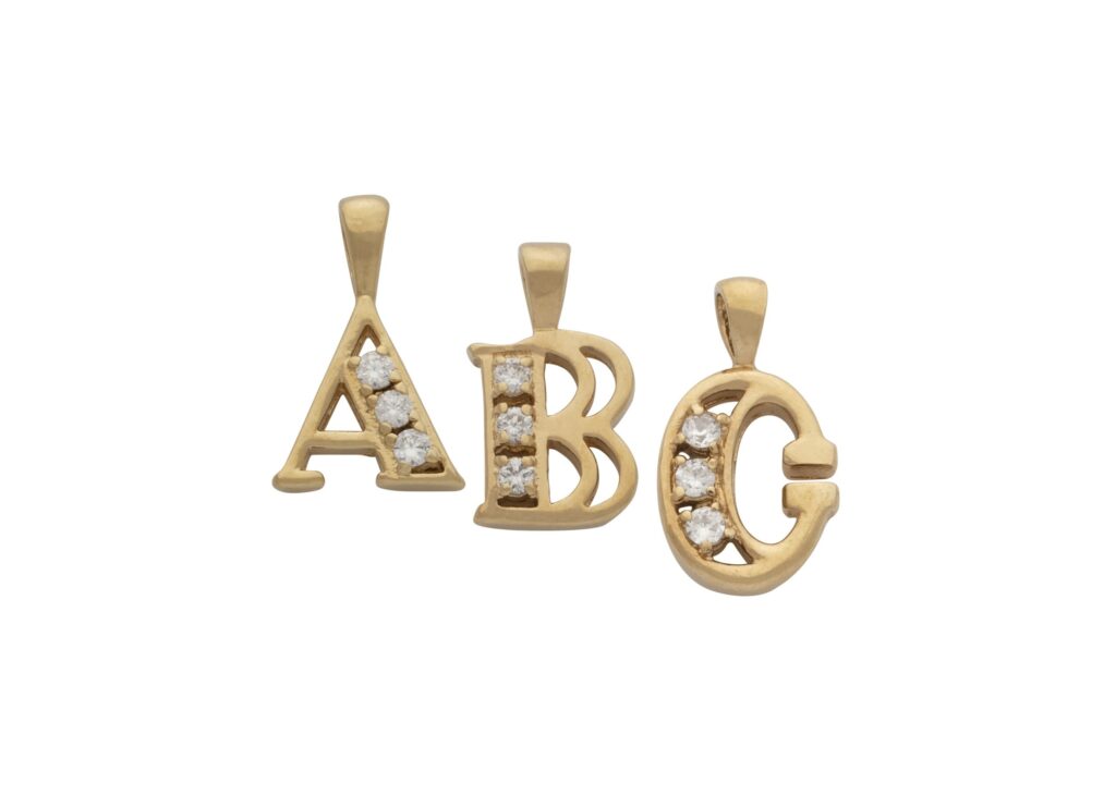 Letter & Number Charms