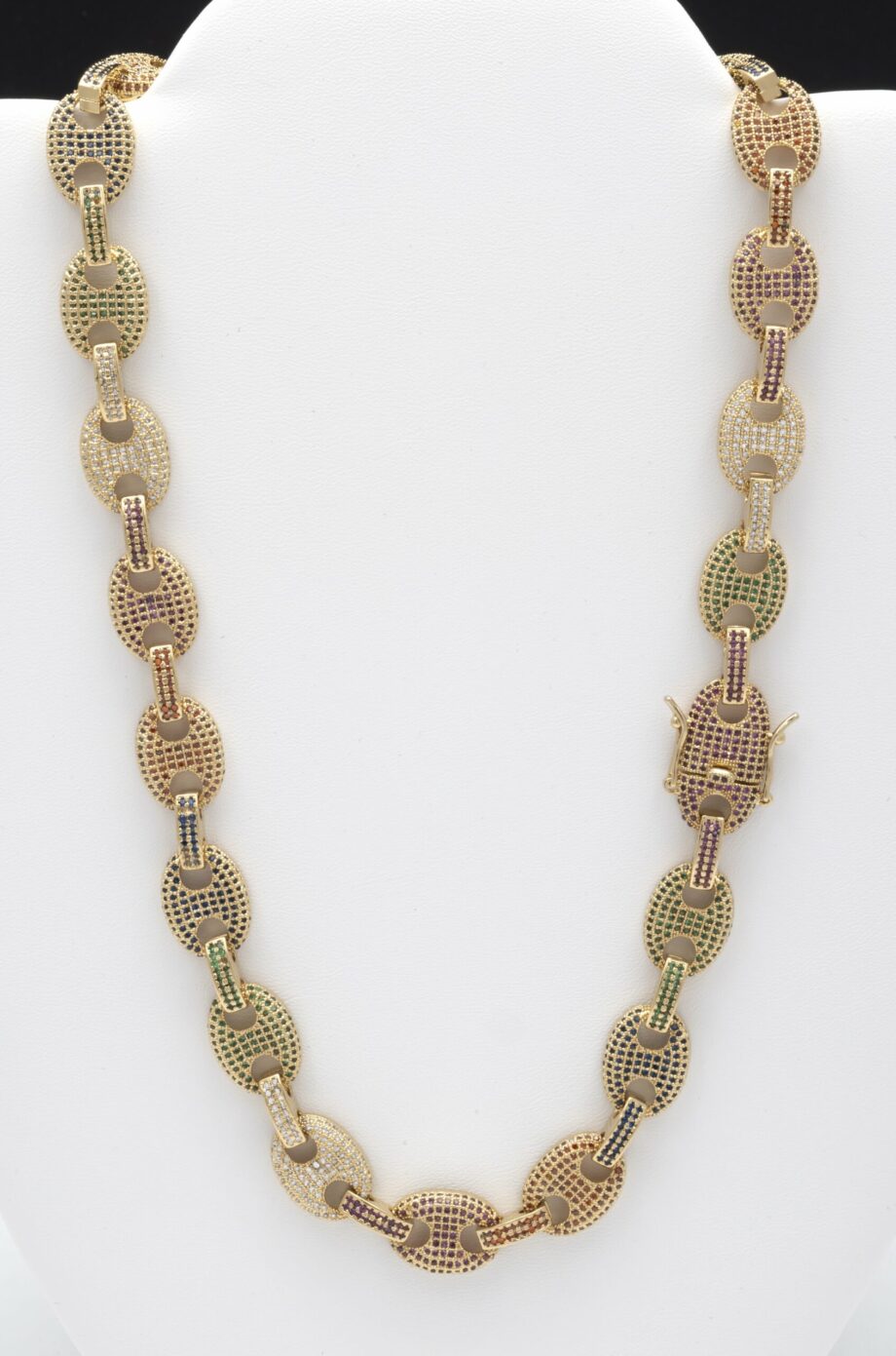 CZNK-35 | CZ Gucci Link Chain