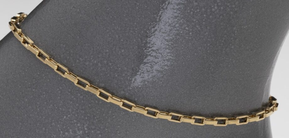 052A | Small Open Box Anklet