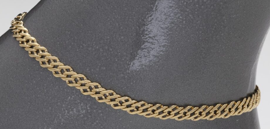 061A | Small Venetian Link Anklet