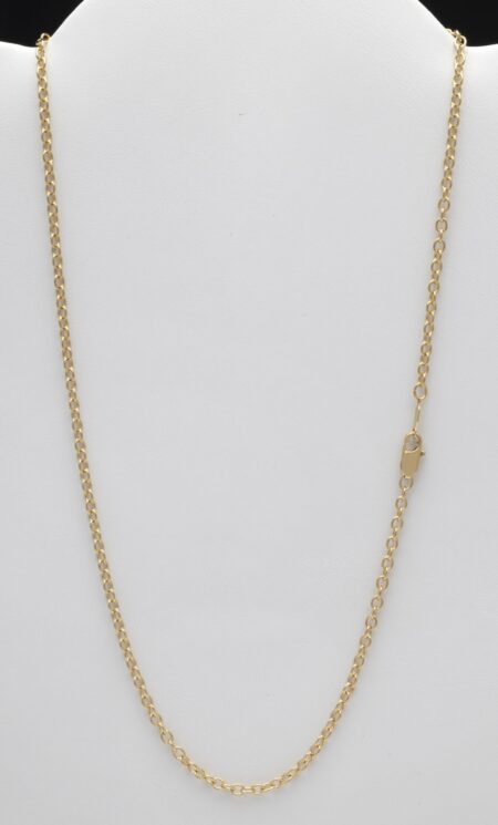 088B | Small Gold Ring Chain