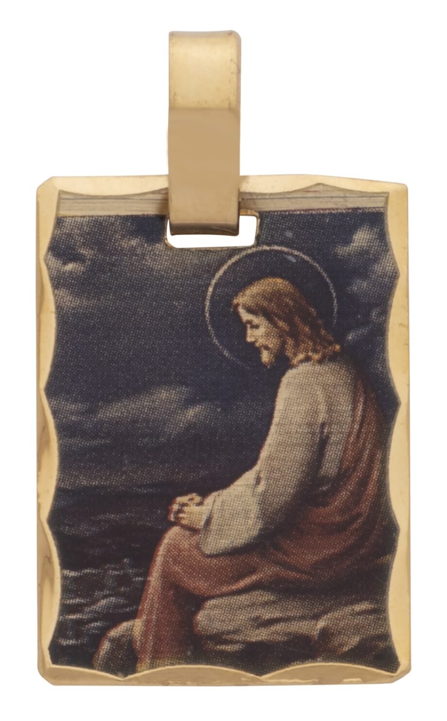 MR-036 | Jesus Sitting on a Mountain Near the Sea