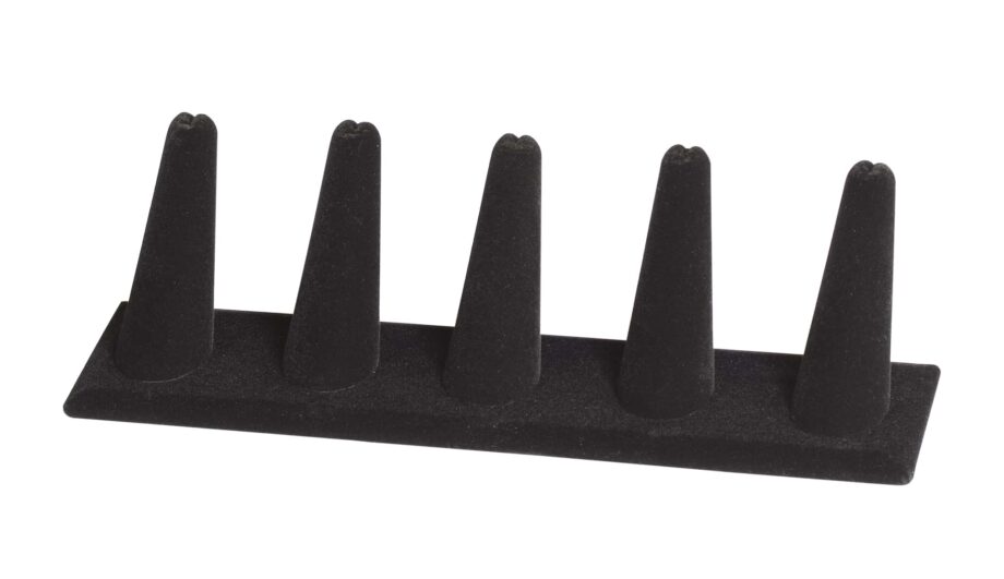 XD-032 | Black Velvet Finger Ring Display