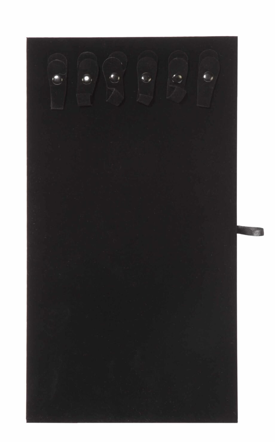 XD-006 | Black Velvet 6 Snap Chain Pad