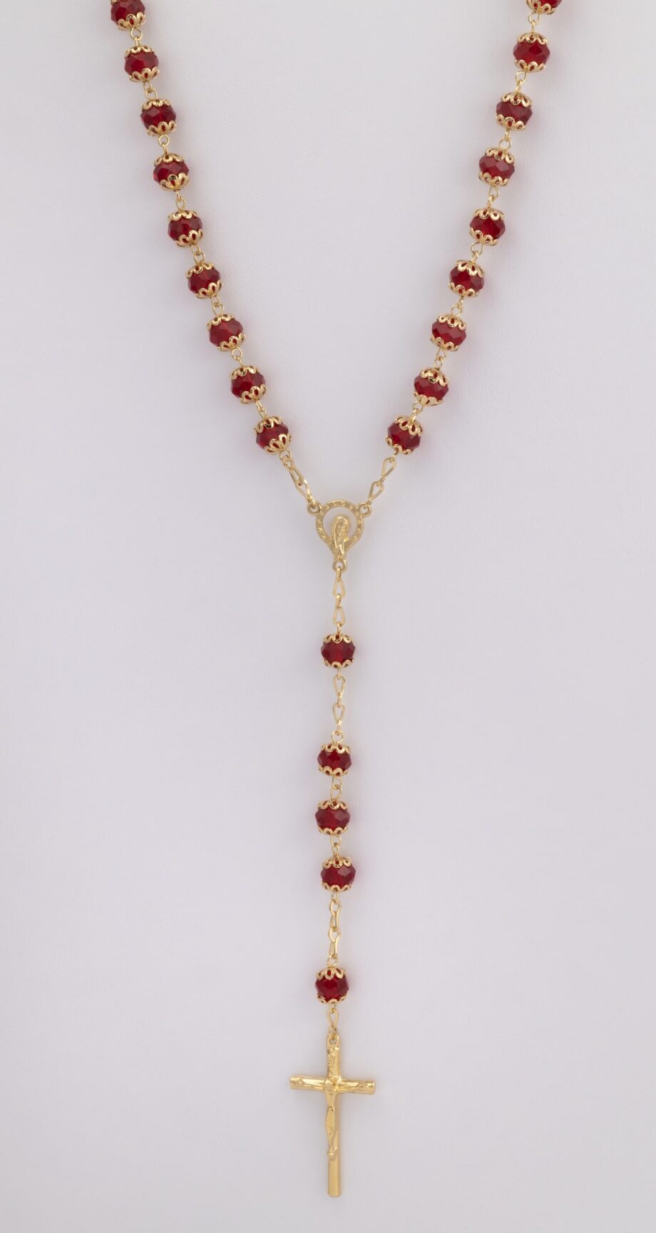 ROSE-37 | Rosary Red Bead