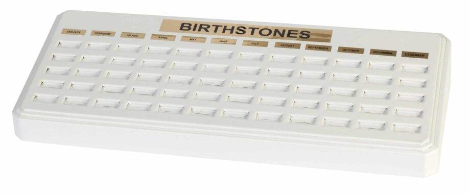 XD-156 | Birthstone Ring Display - Holds 60 Rings