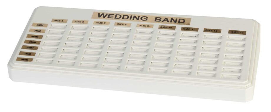 XD-157 | Wedding Band Display - Holds 72 Rings
