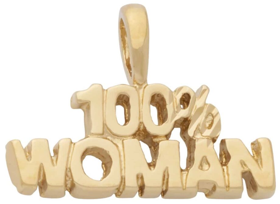 W-127 | 100% Woman Small Charm