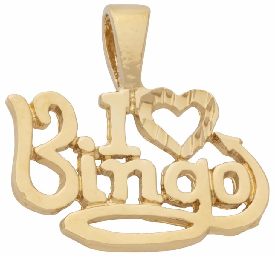 W-140 | I Love Bingo Charm