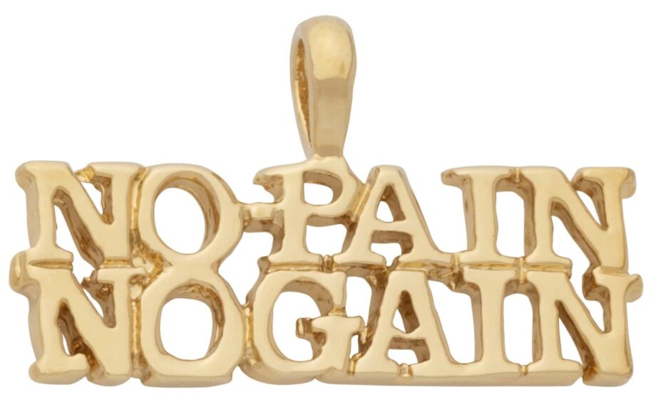 W-192 | No Pain No Gain Charm