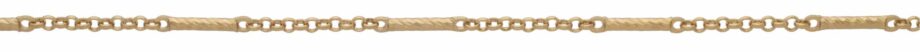 139 | Diamond Cut Bar with Rolo Chain (Footage)