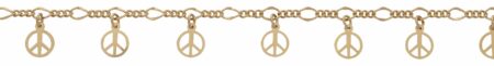 152 | Dangling Peace Sign Chain (Footage)