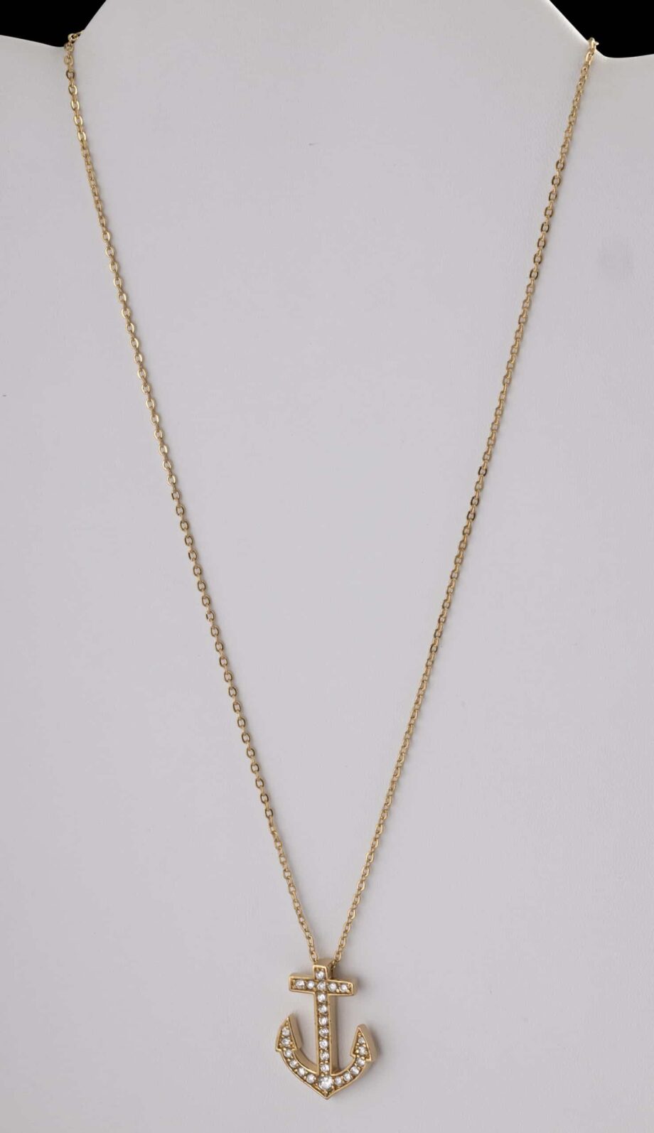 CZNK-08 | CZ Anchor Necklace