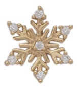 CZP-235 | CZ Small Snowflake Pendant