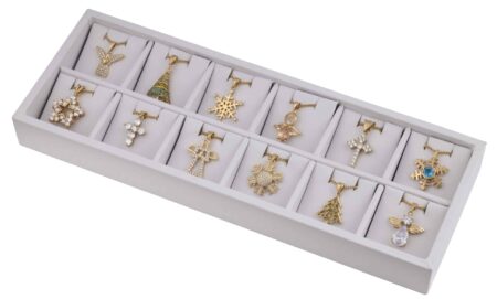 Christmas - 12 Charms & Chains - With Display | Collection