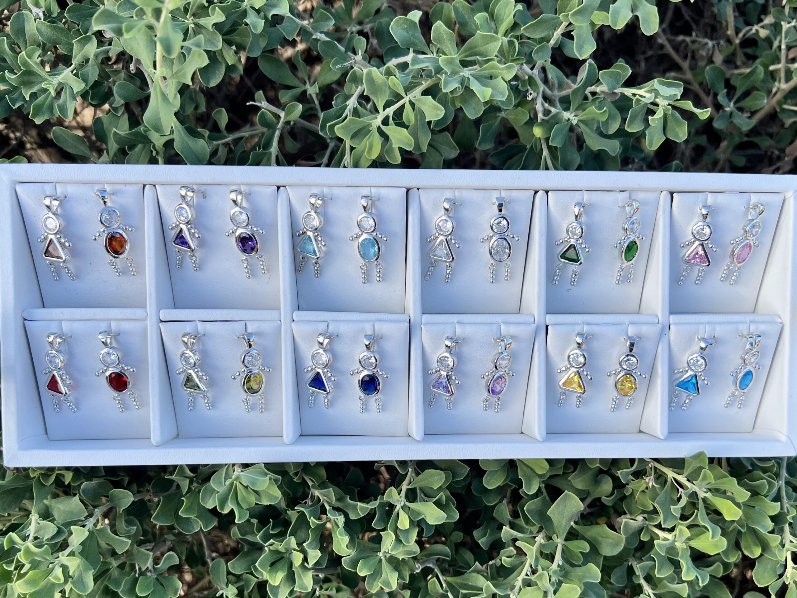 24 Birthstone Babies - Charms Only (No Chains) With Display | Collection - Image 2