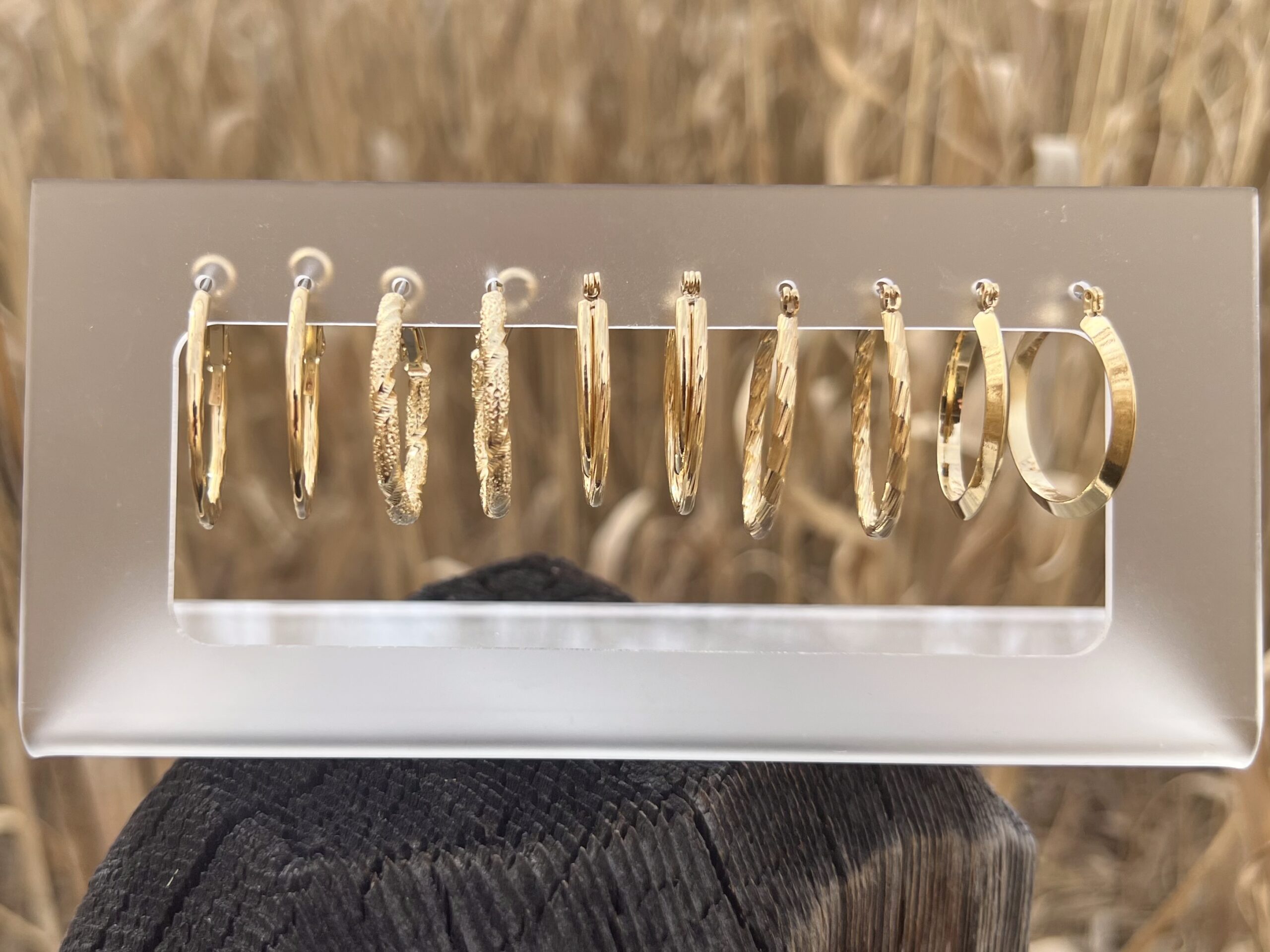 5 Pair Small Hoop Earrings With Display | Starter Kit - Image 2