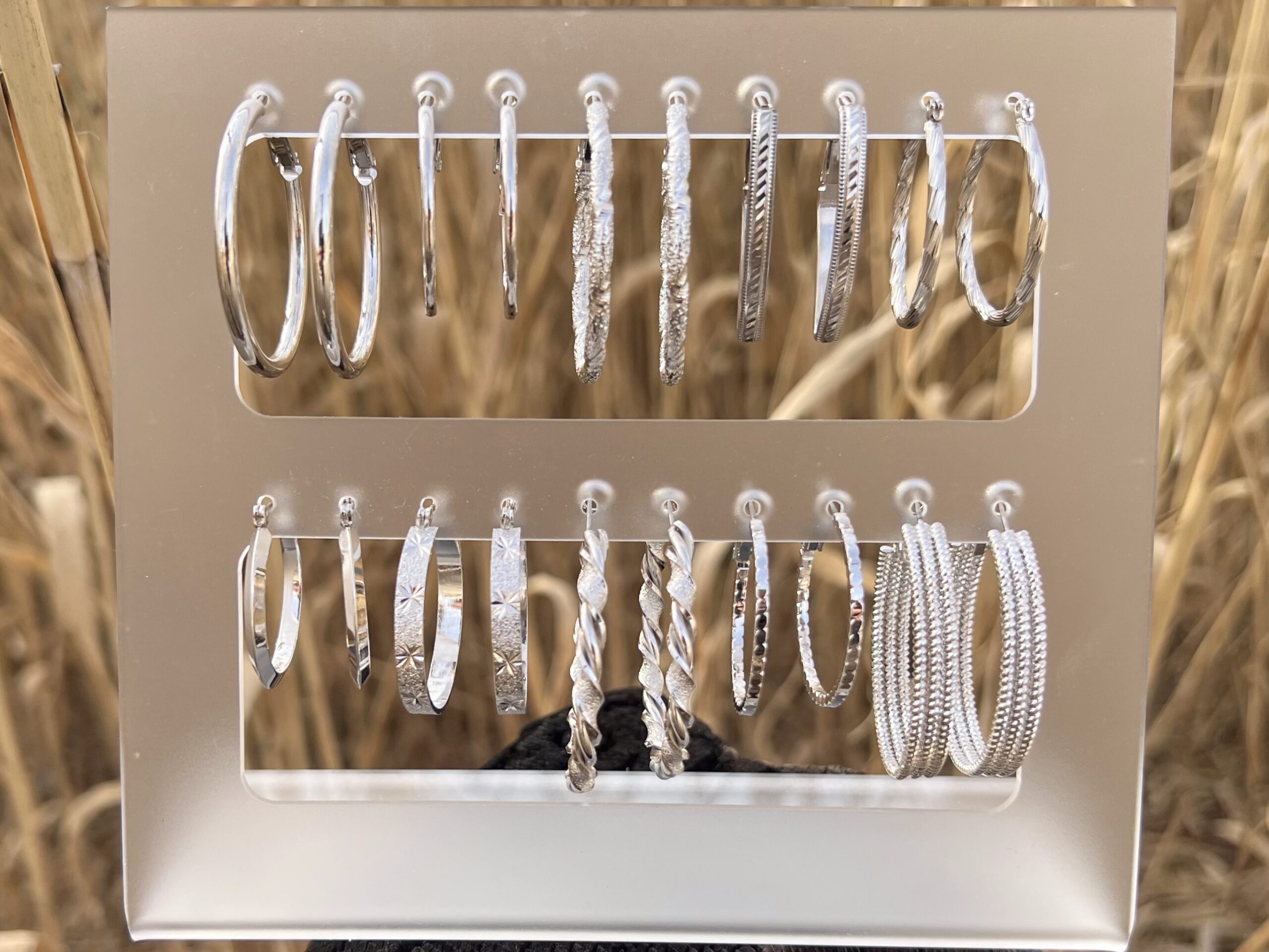 10 Pair Hoop Earrings With Display | Starter Kit - Image 2