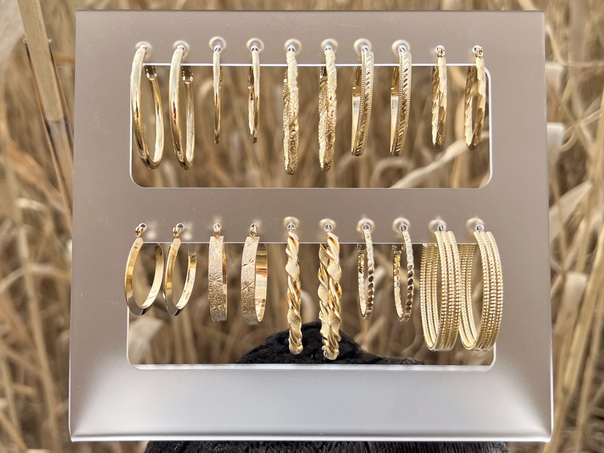 10 Pair Hoop Earrings With Display | Starter Kit