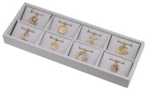 Islam - 8 Charms & Chains - with Display | Collection
